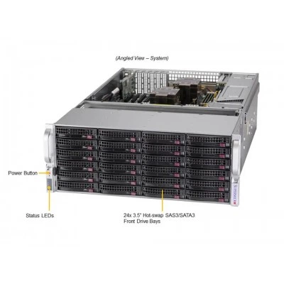 Сервер хранения Supermicro SSG-640P-E1CR36L Сервер хранения Supermicro SSG-640P-E1CR36L