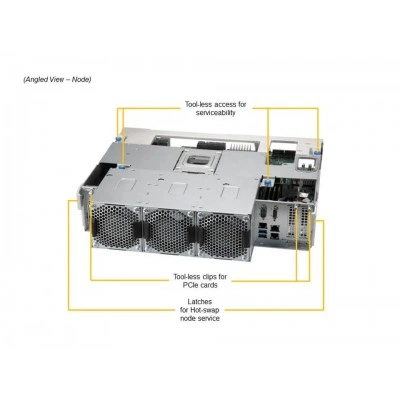Сервер хранения Supermicro SSG-640SP-E1CR90 Сервер хранения Supermicro SSG-640SP-E1CR90