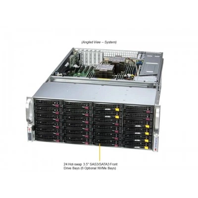 Сервер хранения Supermicro SSG-641E-E1CR36L Сервер хранения Supermicro SSG-641E-E1CR36L