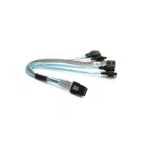 Кабель SuperMicro CBL-0118L-02 iPASS - 4 x SATA, 23 см