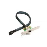 Supermicro CBL-0167L, кабель MiniSAS для внутреннего и внешнего подключения, 61 см