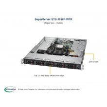 Сервер SuperServer 1019P-WTR SUPERMICRO SYS-1019P-WTR