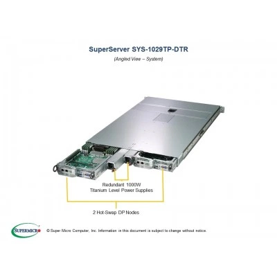Сервер Supermicro SYS-1029TP-DTR Сервер Supermicro SYS-1029TP-DTR