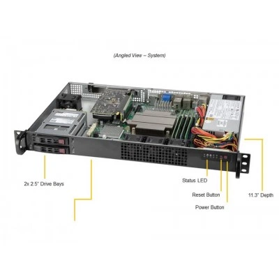 Сервер Supermicro SYS-110C-FHN4T Сервер Supermicro SYS-110C-FHN4T