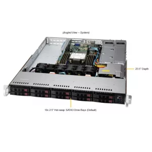 Сервер Supermicro SYS-110P-WR (СУПЕРМИКРО) Сервер Supermicro SYS-110P-WR (СУПЕРМИКРО)