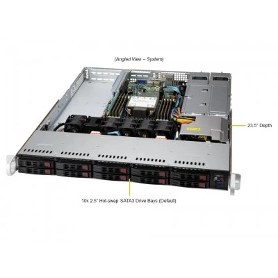 Сервер Supermicro SYS-110P-WR Сервер Supermicro SYS-110P-WR