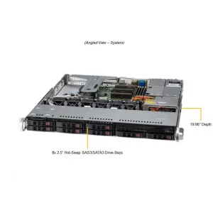Сервер Supermicro SYS-110T-M (СУПЕРМИКРО) Сервер Supermicro SYS-110T-M (СУПЕРМИКРО)