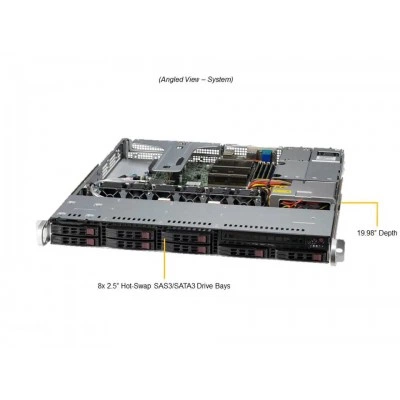 Сервер Supermicro SYS-110T-M Сервер Supermicro SYS-110T-M