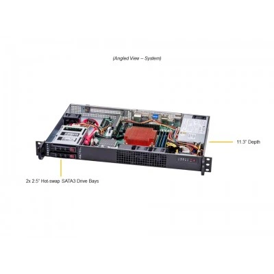 1U edge-сервер Supermicro SYS-111AD-HN2 1U edge-сервер Supermicro SYS-111AD-HN2