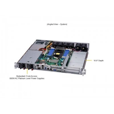 Серверная платформа Supermicro SYS-111E-FWTR Серверная платформа Supermicro SYS-111E-FWTR