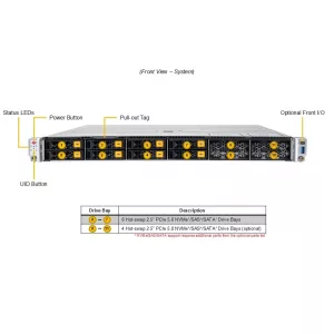 Серверная платформа Supermicro SYS-112C-TN (СУПЕРМИКРО) Серверная платформа Supermicro SYS-112C-TN (СУПЕРМИКРО)