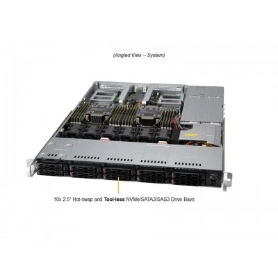 Сервер Supermicro SYS-120C-TN10R Сервер Supermicro SYS-120C-TN10R