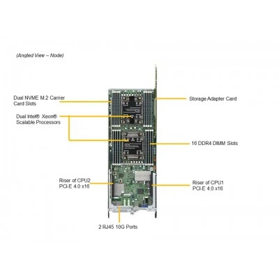Серверная платформа Supermicro SYS-120TP-DTTR Серверная платформа Supermicro SYS-120TP-DTTR