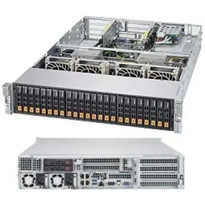 Сервер SUPERMICRO 2028U-TN24R4T+ SYS-2028U-TN24R4T+ Сервер SUPERMICRO 2028U-TN24R4T+ SYS-2028U-TN24R4T+