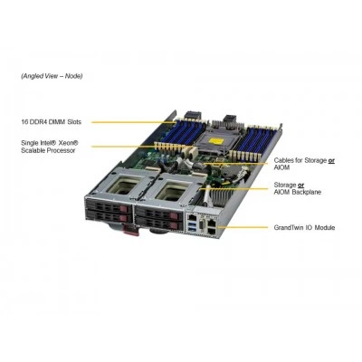 Серверная платформа Supermicro SYS-210GT-HNC8F (СУПЕРМИКРО) Серверная платформа Supermicro SYS-210GT-HNC8F (СУПЕРМИКРО)