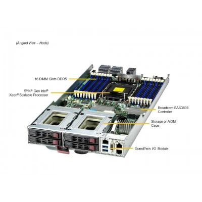 Серверная платформа Supermicro SYS-211GT-HNC8F Серверная платформа Supermicro SYS-211GT-HNC8F