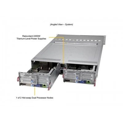 Серверная платформа Supermicro SYS-220BT-DNTR Серверная платформа Supermicro SYS-220BT-DNTR