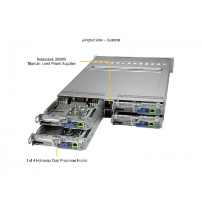 Сервер Supermicro SYS-220BT-HNC8R-US Сервер Supermicro SYS-220BT-HNC8R-US