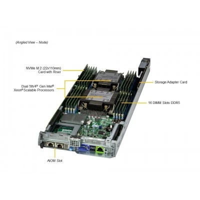 Сервер Supermicro SYS-221BT-HNR Сервер Supermicro SYS-221BT-HNR