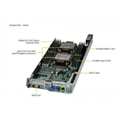 Серверная платформа Supermicro SYS-221BT-HNTR Серверная платформа Supermicro SYS-221BT-HNTR