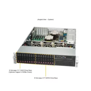 Сервер Supermicro SYS-221P-C9R (СУПЕРМИКРО) Сервер Supermicro SYS-221P-C9R (СУПЕРМИКРО)