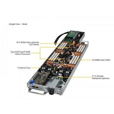 Сервер Supermicro SYS-222FT-HEA-ALC Сервер Supermicro SYS-222FT-HEA-ALC