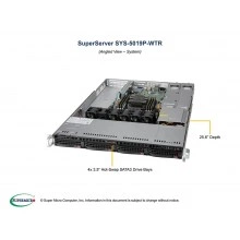 Сервер Supermicro SYS-5019P-WTR