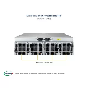 Сервер Supermicro 5039MC-H12TRF SYS-5039MC-H12TRF (СУПЕРМИКРО) Сервер Supermicro 5039MC-H12TRF SYS-5039MC-H12TRF (СУПЕРМИКРО)