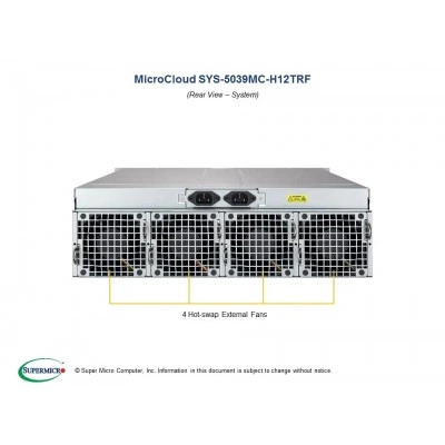 Сервер Supermicro 5039MC-H12TRF SYS-5039MC-H12TRF Сервер Supermicro 5039MC-H12TRF SYS-5039MC-H12TRF
