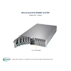 Сервер Supermicro 5039MC-H12TRF SYS-5039MC-H12TRF (СУПЕРМИКРО) Сервер Supermicro 5039MC-H12TRF SYS-5039MC-H12TRF (СУПЕРМИКРО)