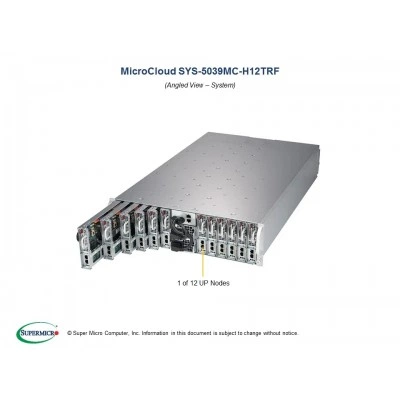 Сервер Supermicro 5039MC-H12TRF SYS-5039MC-H12TRF Сервер Supermicro 5039MC-H12TRF SYS-5039MC-H12TRF