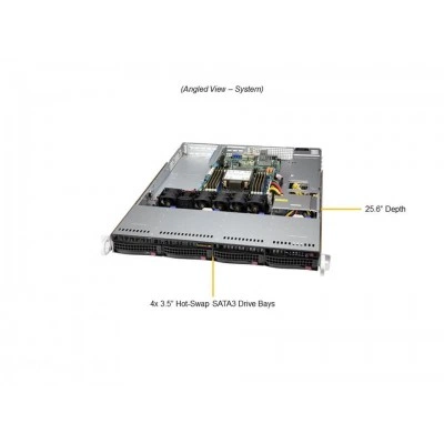 Серверная платформа Supermicro SYS-510P-WT Серверная платформа Supermicro SYS-510P-WT