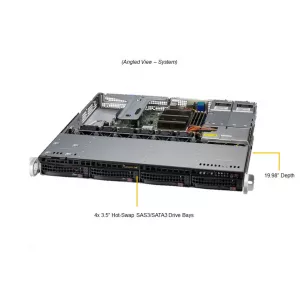 Сервер Supermicro SYS-510T-MR (СУПЕРМИКРО) Сервер Supermicro SYS-510T-MR (СУПЕРМИКРО)