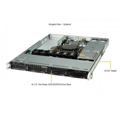 Сервер 1U Supermicro SYS-510T-WTR Сервер 1U Supermicro SYS-510T-WTR