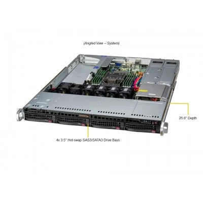 Сервер Supermicro SYS-511E-WR Сервер Supermicro SYS-511E-WR