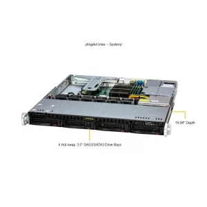 Сервер Supermicro SYS-511R-M (СУПЕРМИКРО) Сервер Supermicro SYS-511R-M (СУПЕРМИКРО)