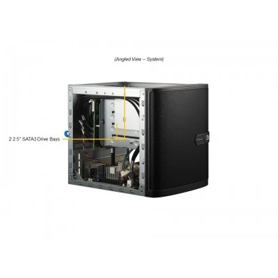 Компактный мини-башенный сервер Supermicro SYS-521AD-TN2 Компактный мини-башенный сервер Supermicro SYS-521AD-TN2