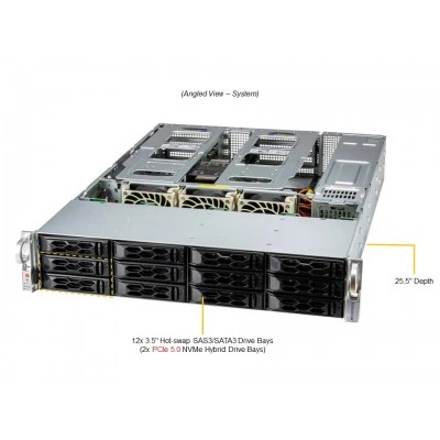Сервер Supermicro SYS-521C-NR Сервер Supermicro SYS-521C-NR