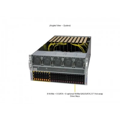 Supermicro SYS-521GE-TNRT GPU серверная платформа Supermicro SYS-521GE-TNRT GPU серверная платформа