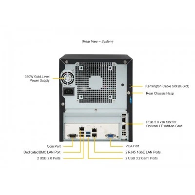 Серверная платформа SUPERMICRO SYS-521R-T Серверная платформа SUPERMICRO SYS-521R-T
