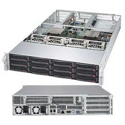 Сервер SUPERMICRO 6028U-TRT+ SYS-6028U-TRT+ Сервер SUPERMICRO 6028U-TRT+ SYS-6028U-TRT+