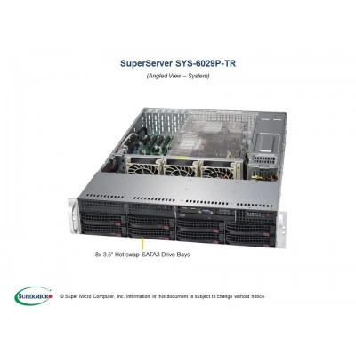 Сервер SuperServer 6029P-TR SUPERMICRO SYS-6029P-TR Сервер SuperServer 6029P-TR SUPERMICRO SYS-6029P-TR