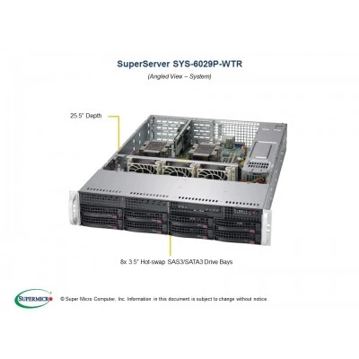 Сервер Supermicro SYS-6029P-WTR Сервер Supermicro SYS-6029P-WTR
