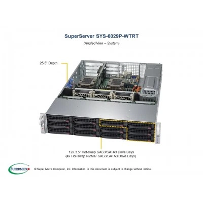Сервер Supermicro SYS-6029P-WTRT Сервер Supermicro SYS-6029P-WTRT