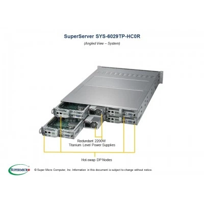 Сервер Supermicro SYS-6029TP-HC0R Сервер Supermicro SYS-6029TP-HC0R