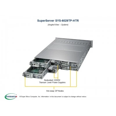 Серверная платформа Supermicro SYS-6029TP-HTR Серверная платформа Supermicro SYS-6029TP-HTR