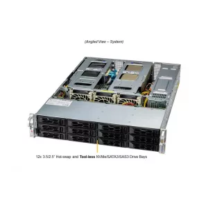 Сервер Supermicro SYS-620C-TN12R (СУПЕРМИКРО) Сервер Supermicro SYS-620C-TN12R (СУПЕРМИКРО)