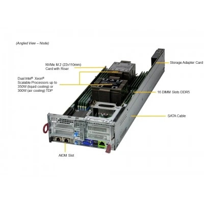 Серверная платформа Supermicro SYS-621BT-DNTR Серверная платформа Supermicro SYS-621BT-DNTR