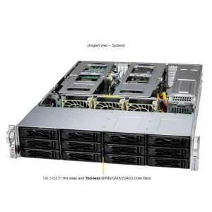 Сервер Supermicro SYS-621C-TN12R (СУПЕРМИКРО) Сервер Supermicro SYS-621C-TN12R (СУПЕРМИКРО)
