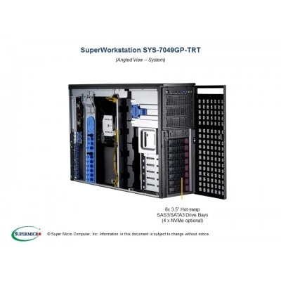 GPU-сервер Supermicro SYS-7049GP-TRT (СУПЕРМИКРО) GPU-сервер Supermicro SYS-7049GP-TRT (СУПЕРМИКРО)